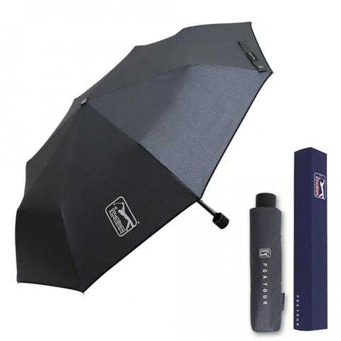 PGA TOUR 3단 수동 블랙메탈 양산 겸용 우산 20개 이상 주문가능