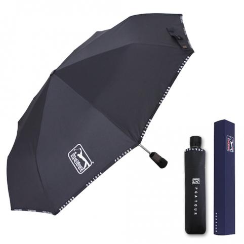 PGA TOUR 3단 완전자동 로고 바이어스 양산 겸용 우산 20개 이상 주문가능