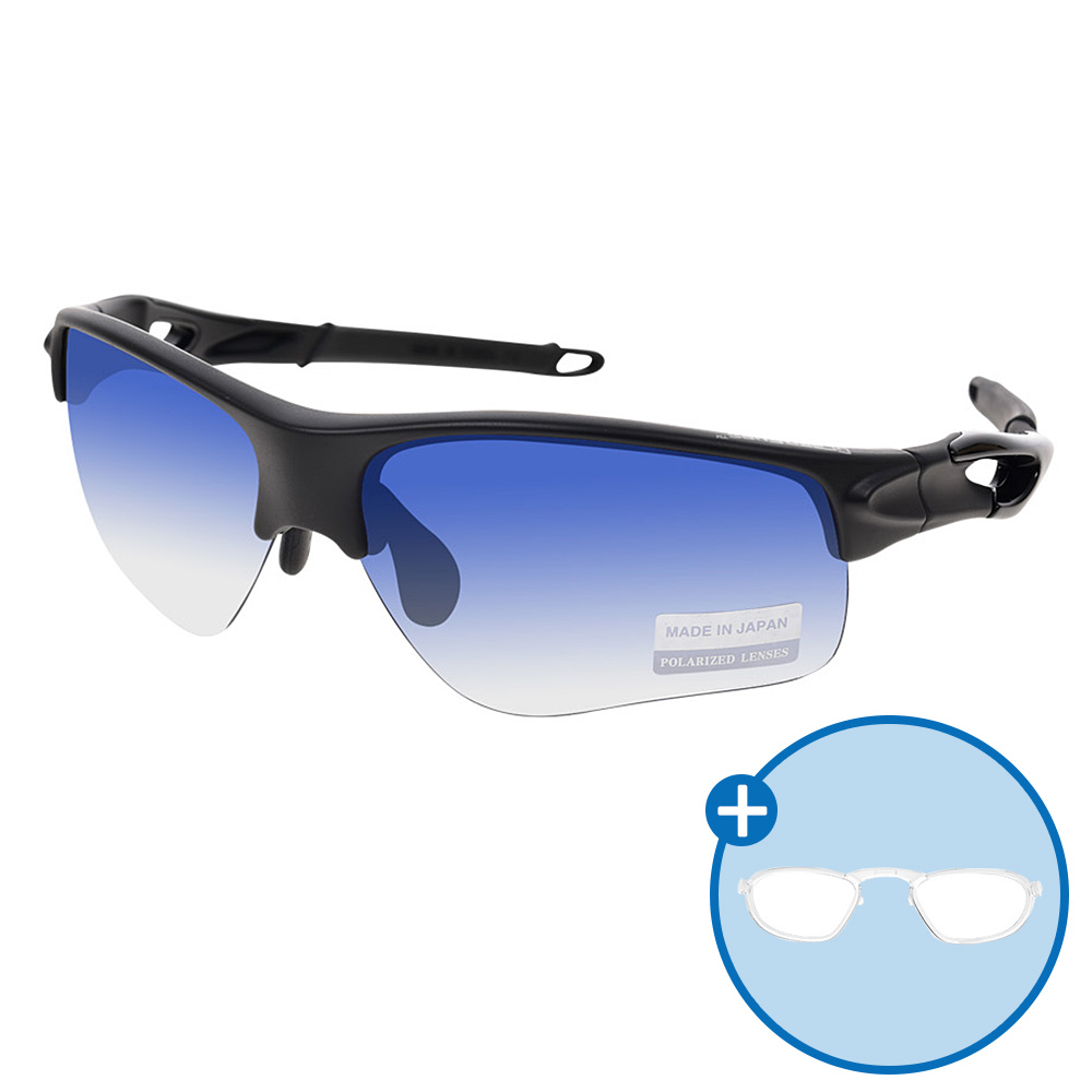 그린아이즈 싱글 블루 그라데이션 편광렌즈 골프 스포츠 기능성 고글형 자외선 99.99% 차단 선글라스